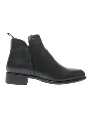 [Wide Steps] Lance Boots in Black Leather