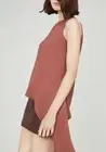 NEW BCBG MAXAZRIA CERISE ONE-SHOULDER ASYMMETRICAL TOP LMQ1Z426/B873A SIZE S