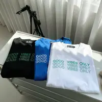 在飛比找蝦皮商城精選優惠-【Shopdcc】🇰🇷韓國Good Vibe標字印花短TEE