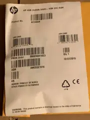 HP A2Z48AA 4GB (1x4GB) DDR3-1600 MHz ECC RAM