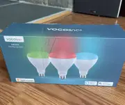 VOCOlinc Smart Light Bulb Color Flux Apple Homekit Alexa, Google Home 3 Pack