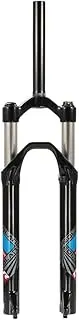 Ultra-light 26'' Mountain Bike Spring Front Fork ycle Accessories Parts Cycling Bike Fork Black One Size