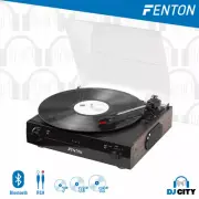 Vinyl Record Player Turntable Bluetooth USB to MP3 Vintage Retro Speakers Fenton