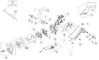 Kit Air Filter Original Oleomac for Chainsaw Model Gsth 240 50350190