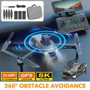 8K GPS Drone with HD Camera Obstacle Avoidance Drones Brushless RC Quadcopter AU