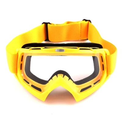 NEW Motocross Motorcross MX ATV Dirt Bike Ski Snowboard Snow Goggles Yellow
