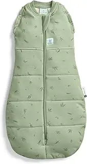 ergoPouch 3.5 TOG Cocoon Swaddle, 6-12 Months – Willow Print – Organic Cotton Swaddle & Sleeping Bag in One – Arms In/Out – Easy-to-Use Two-Way Zipper – Designed for Safety & Comfort