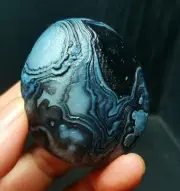 TOP 102.5G Natural Gobi Agate Eyes Agate/stone/ Madagascar Healing R233