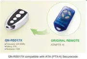 Universal Remote Controls for Garage Door Compatible with ATA (PTX-4) Securacode