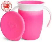Miracle 360 Degree Trainer Cup, 207 Ml Capacity (Colours May Vary - Green, Pink,
