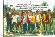 The Sandlot Movie Canvas Art Print Motivational Quote wall art decor
