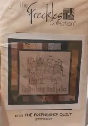 Freckles Collection FRIENDSHIP QUILT Applique 23"x25" Pattern and Supply List