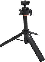Selfie Stick Tripod, Extendable Aluminum Tripod Handle Grip for 3, One X2, with 1/4 Inch Screw, 8.3 Inch to 13.4 Inch Adjustable Desktop Tripod