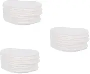 NOLITOY 3sets Facial Cleansing Wipes Reusable Cotton Makeup Removal Pads Travel Pack Gentle Sensitive Skin 100 Count 10pcs*3