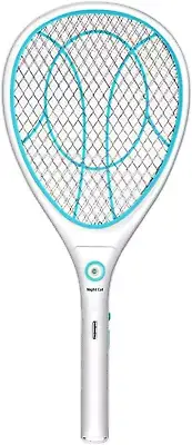 Electric Mosquito Fly Swatter Bug Zapper Bat Racket, Pests Insects Control Kille