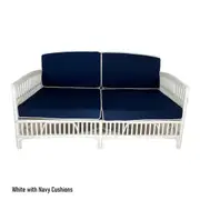 CR Americana 2.5 Seater Rattan Sofa with Cushion