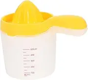 KOCKSHION Citrus Hand Press Juicer Reusable Manual Lemon Squeezer Cup with Scale Design for Effortless Fruit Juice Extraction for Home Kitchen Use
