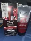 New Olay Regenerist Eye Cream & Lash Serum & Cleanser Younger Looking Skin