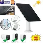 Solar Panel For Ring Spotlight Stick Up Outdoor Security Camera Battery Charger