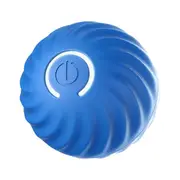 Electronic Dog Toy Ball Smart Moving Ball Automatic Jump Dog Ball Pet Rolling Ball Toy for Puppy Bi Blue