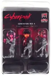 Generation Red A miniatures - Screech, Chopper, High Stick (Cyberpunk Red)