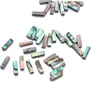 TOYANDONA Set of 10 Guitar Fingerboard Diy Dots Abalone Shell Guitar Decoration Thin Slice Beauty Enhancement