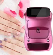QLXYYFC Lightweight Nail Printer, Adjustable Print Image/Text/Shape, Touch Screen Display, Printing and Crying, for Manicurist and Nail Lovers