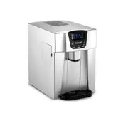 Maxkon Portable Ice Maker Machine Water Dispenser Home & Commercial Use Silver