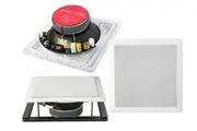 Accento 8" Dual Cone Square In-ceiling Speaker 100V PA - ADS800