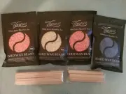 4 PACKS Hard Wax Beads, Vennco Wax Beans for At Home Self Wax 3.5 Oz _14oz total