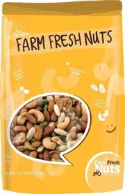 Dry Roasted Deluxe Mixed Nuts with Himalayan Salt (1 Lb.) - A Super Tasty Mix...