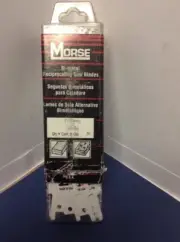 50 Pc MK Morse Cobalt Hybrid Bi Metal 6"-6 TPI Reciprocating Saw Blades