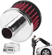 Motorcycle Air Intake Filter - Cold Air Breather For Motor Car | High- Air Cleaner For Motorcycles, Bikes, Small Engine Tuning Accessory | Racing Performance Air Intake System