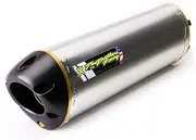 Two brothers racing 005-830408M Kawasaki ZX-6R (1998-2002) Standad Series Slip-On Exhaust System with M-2 Titanium Canister