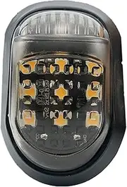 Turn Signal Indicator Universal 2Pcs Motorcycle Light Flasher Amber Turn Signal Lights 12V 9 - Motorbike Indicators Blinker Moto Accessories