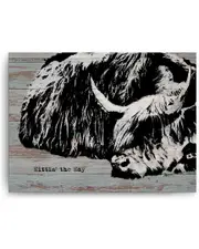 Ready2HangArt Hittin the Hay Wrapped Canvas Wall Art by Olivia Rose