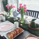 Synthetic Grass Artificial Turf Event Table Runner for Party Decor 1 ft x 20 ft
