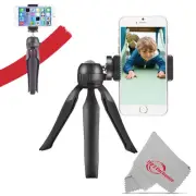 Vivitar 7.5" Compact Tabletop Tripod Hand Grip with Ball Head for Selfies