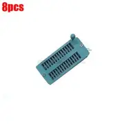 8Pcs 24 Pin Universal Zif Dip Tester Ic Test Socket New Ic ox