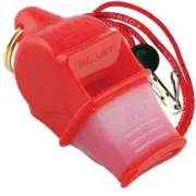 RED Fox 40 SONIK BLAST CMG Whistle Official Coach Safety Rescue - FREE LANYARD