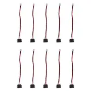 10PCS Type C Female Pigtail Cable to 2 Pin Wire Connecter Fast Charging Port C