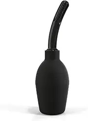 Enema Bulb Anal Douches 10 oz Capacity Vaginal Douche Anal Cleaning Silicone Douche 4.7" Tips