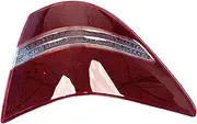 Compatible For Lexus LS430 2003-2005 Rear Taillight Shell Replacement Brake Lights Lens Taillight Glass Auto Rear Shell Cover(Left)