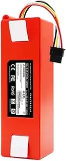 12800mAh Replacement BRR-2P4S-5200S Battery Compatible with Xiaomi Roborock S6 Sweep One S50 S51 S55 Millet Sweeper Robot Vacuum Cleaner
