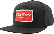 ZHATS Standard NCAA Officially Licensed Hat Flat Snapback Z11 Brick Black