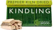 Kiln Dried Kindling, Poplar Wood, Mild, Slightly Sweet, Stick