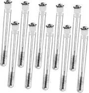 minkissy Elegant Lash Brush Motif Piece Set Sturdy Plastic Lash Spoolies Enhance Anytime Anywhere