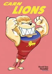AFL FOOTBALL TEAM PLAYER POSTER,CROWS,CATS DOGS,POWER, Collingwood magpies