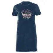 Sons of Anarchy Crow Eaters Women's T-Shirt Dress - Navy Acid Wash