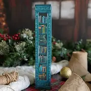 Mini Book Ornament Advent, 24 Classic Storybook Charms for Christmas Tree, Literary Countdown Decorations, Holiday Gifts for Book Lovers, Eco-Friendly DIY Read